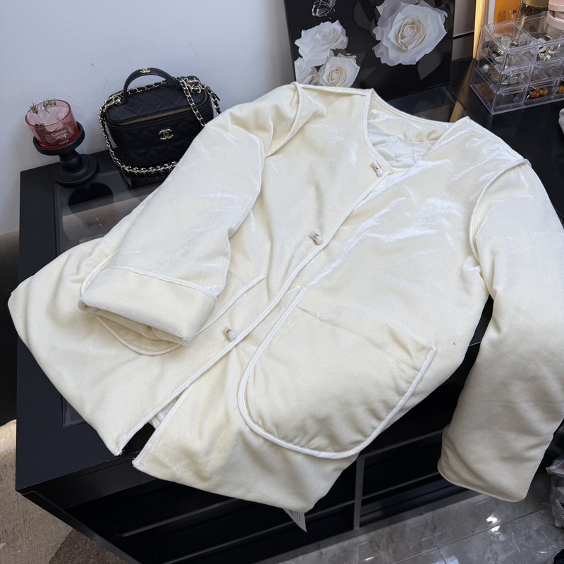 棉服常规款厚款上衣冬季宽松型外套女装加绒加厚款