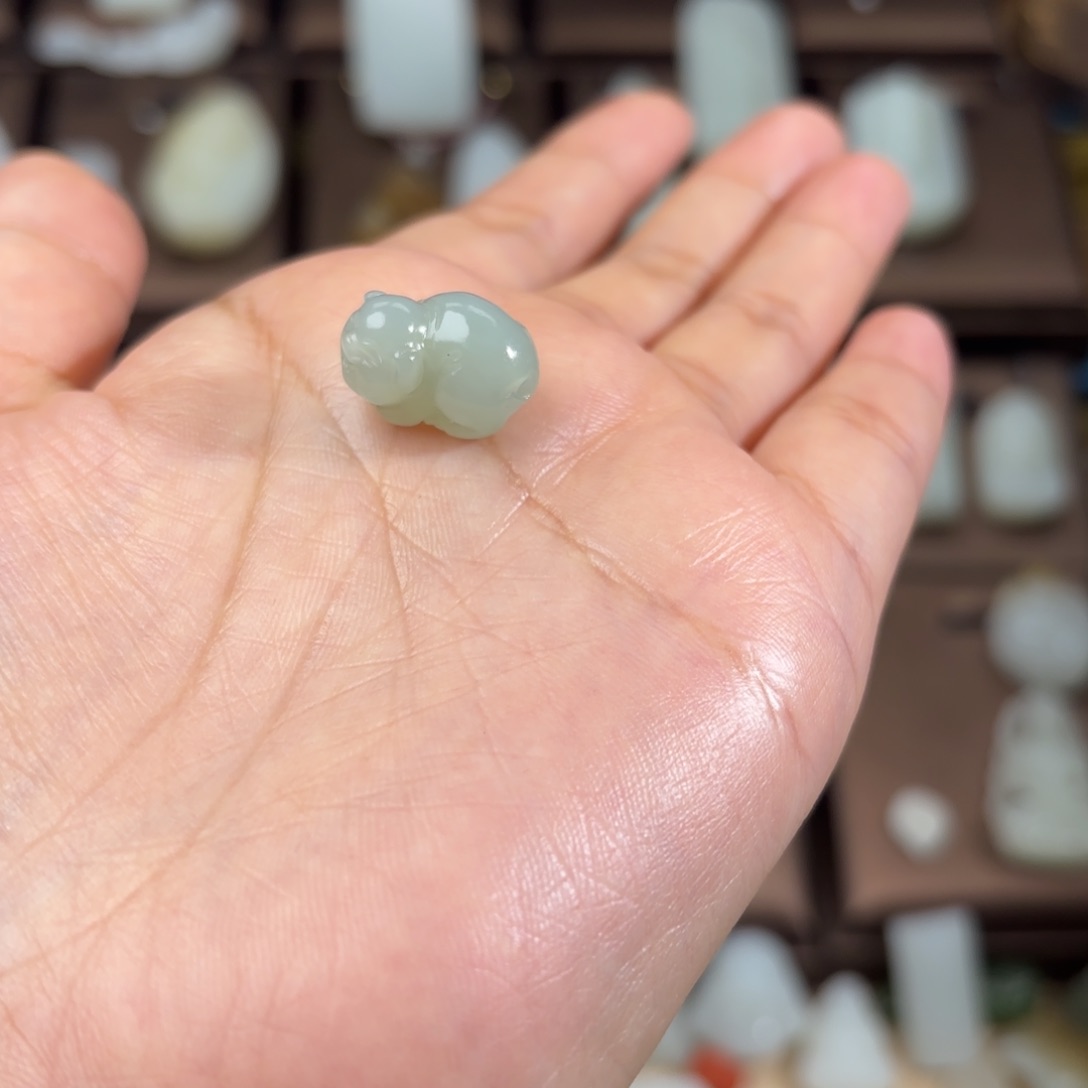 和田玉颈饰未镶嵌盛***9