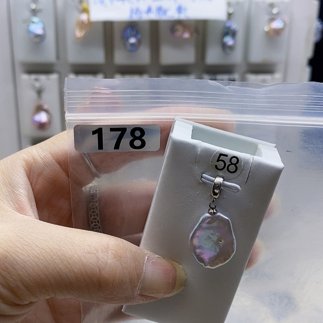 颈饰合金淡水珍珠