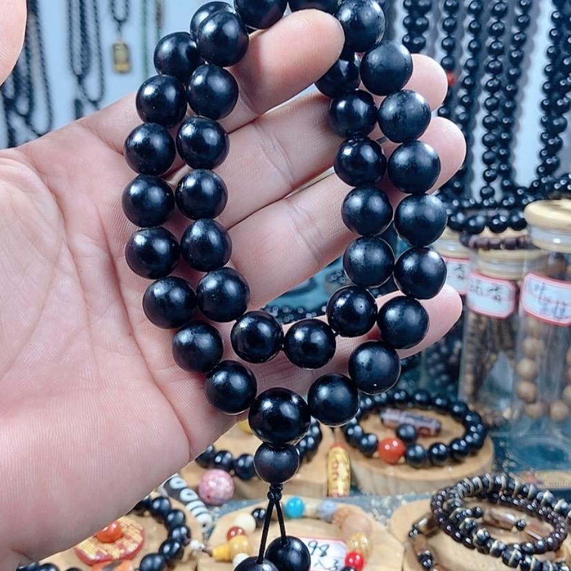 【闪购商品】比***?36颗无患子手持