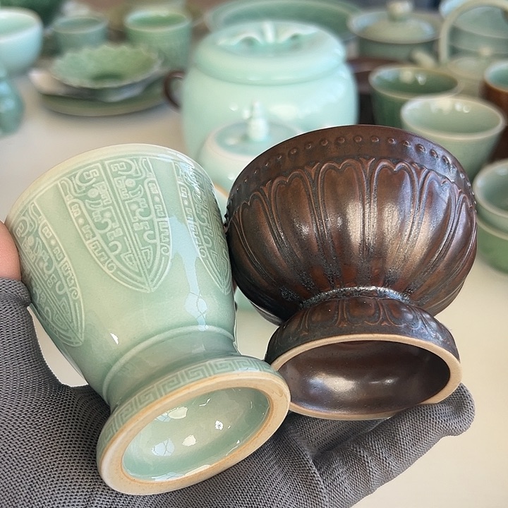 小米茶器龙泉青瓷