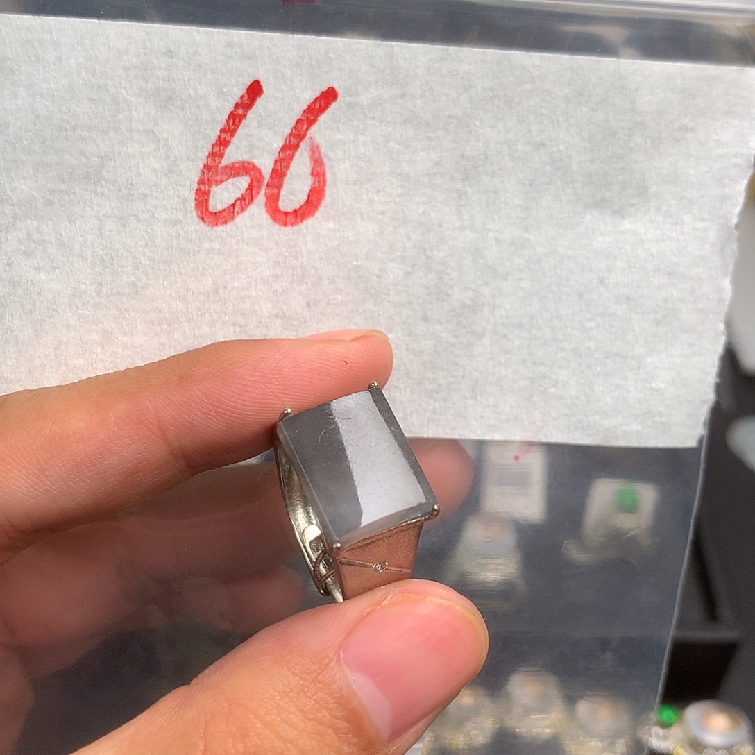 翡翠未镶嵌戒指天然缅甸翡翠A货