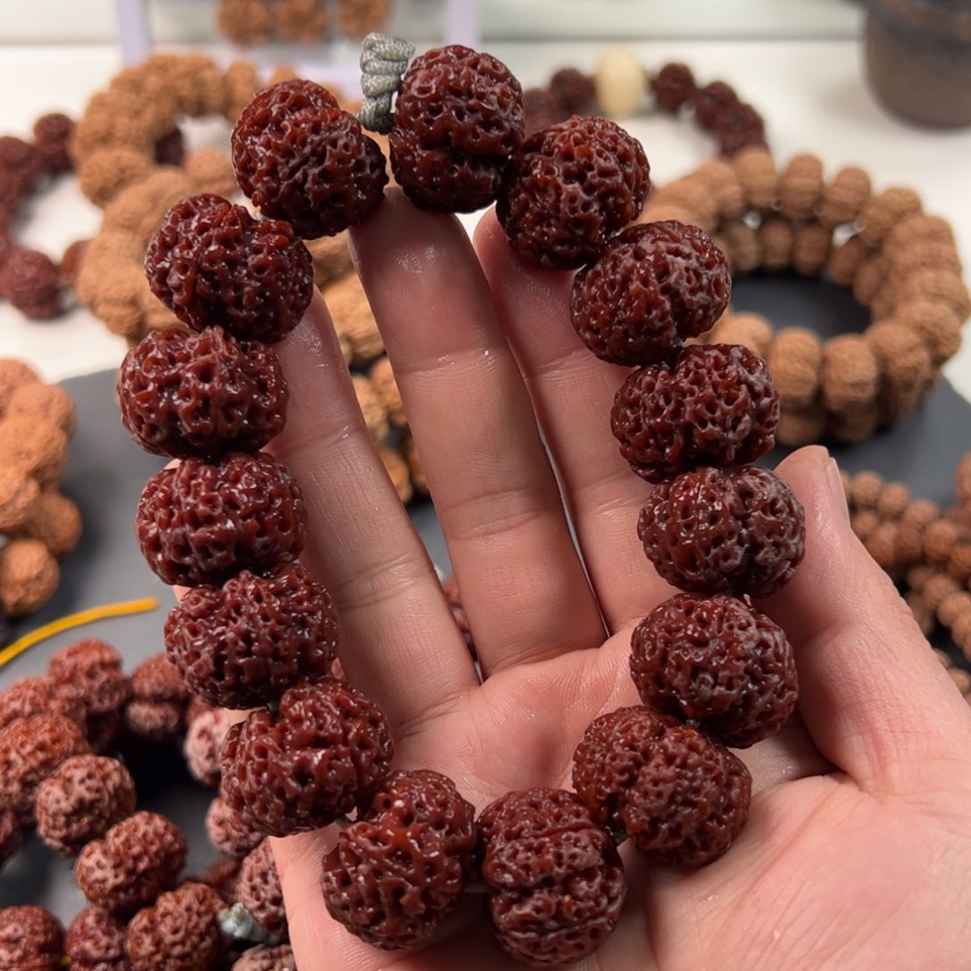 金刚菩提手串6瓣顶奢矮桩大金刚毕业24