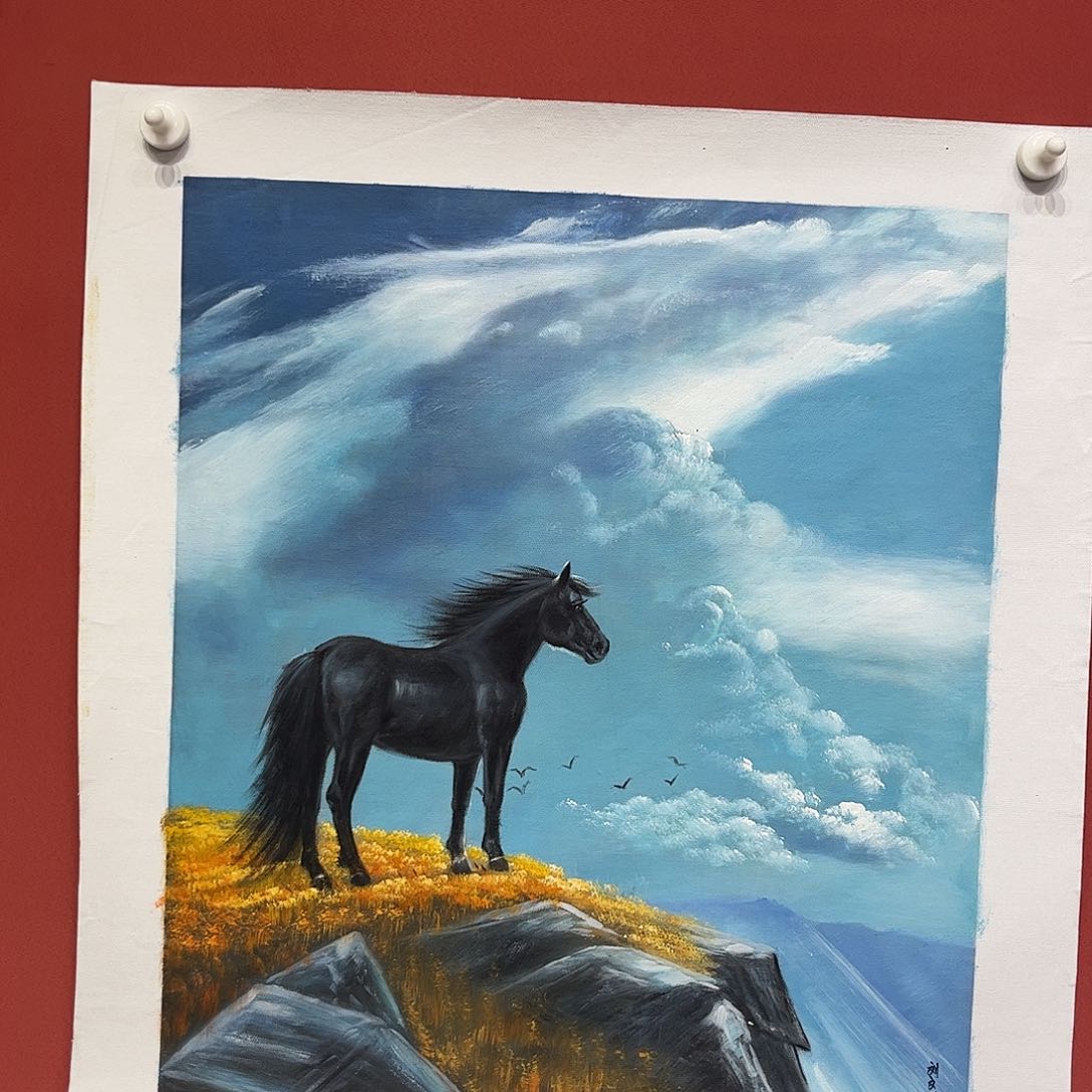 油画用****1刘文桂油画作品