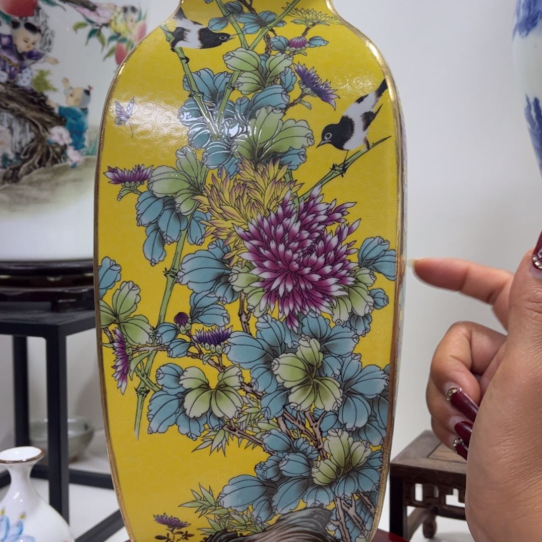 景德镇陶瓷花瓶摆件