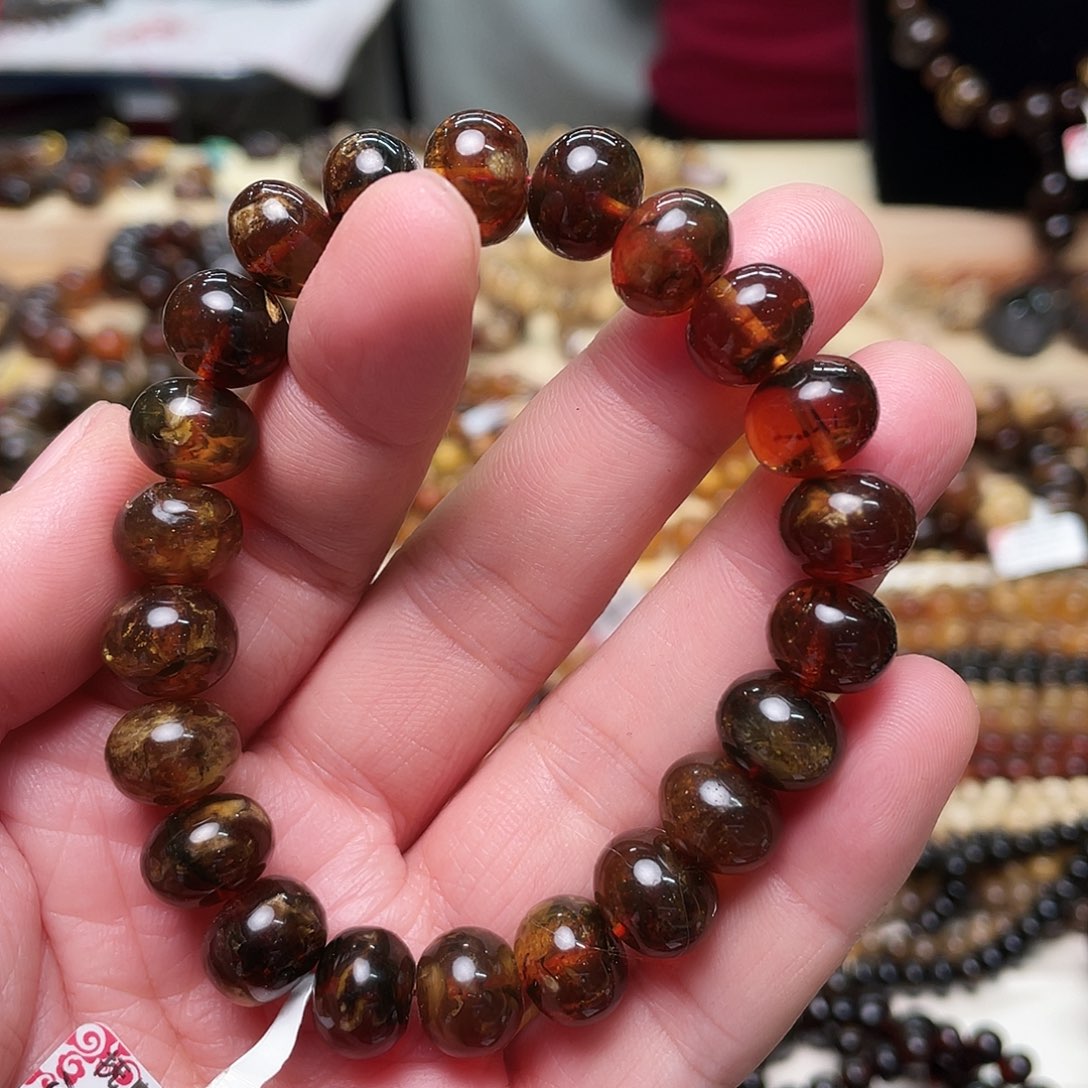 琥珀裸石未镶嵌十一10709