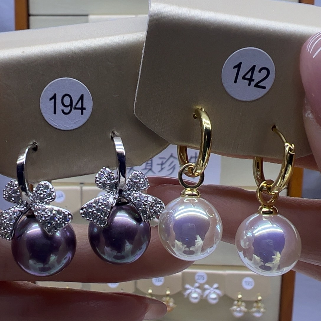 耳饰未镶嵌淡水珍珠