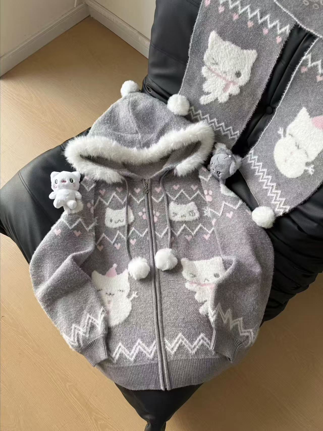 [047---088]DYYX秋冬季氛围感超重工设计针织毛衣特选上新