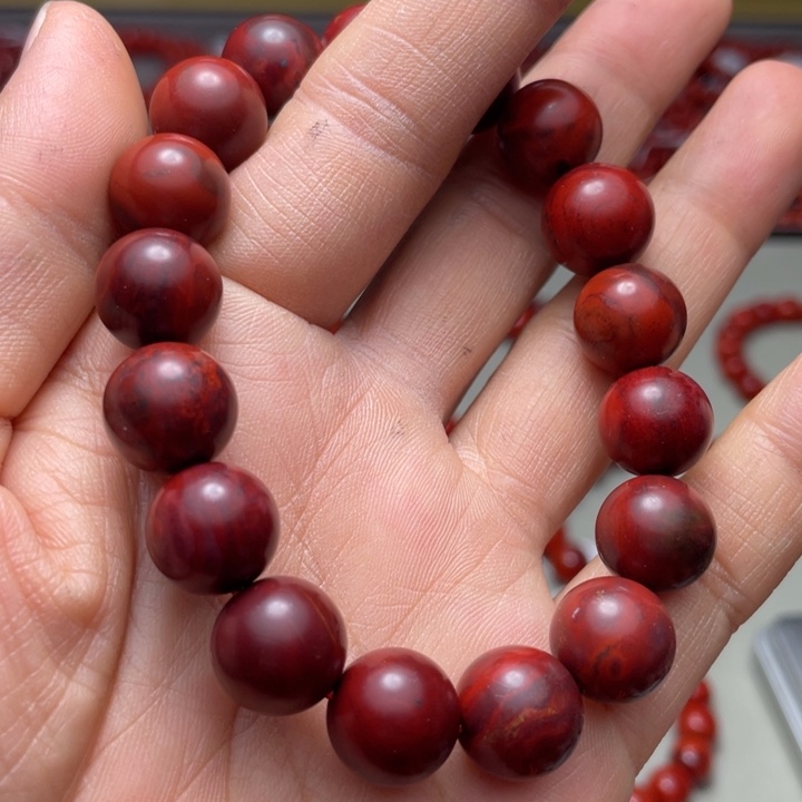 玛瑙/玉髓手串12多样性发1未镶嵌