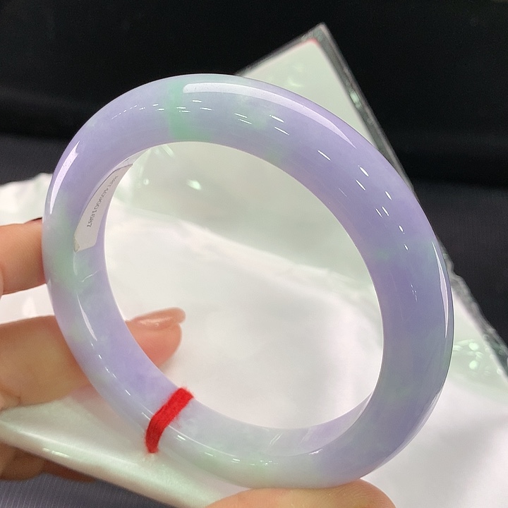 翡翠手镯未镶嵌正圈63