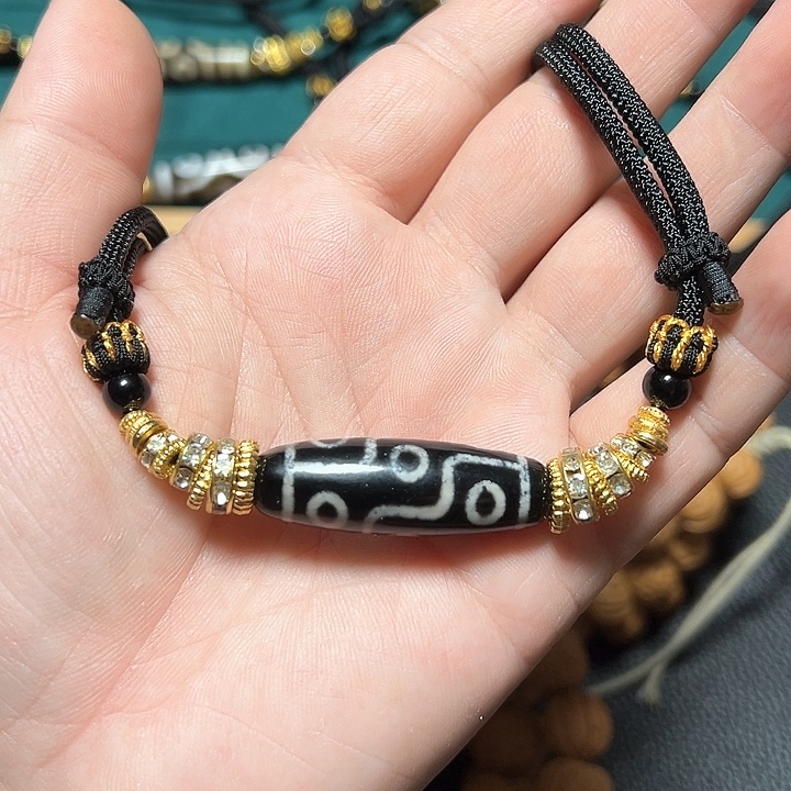 合金无九眼天珠吊坠