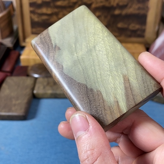 【闪购商品】一**茶金丝楠阴沉木无事牌