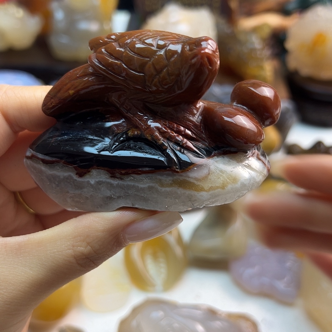 玛瑙/玉髓未镶嵌颈饰