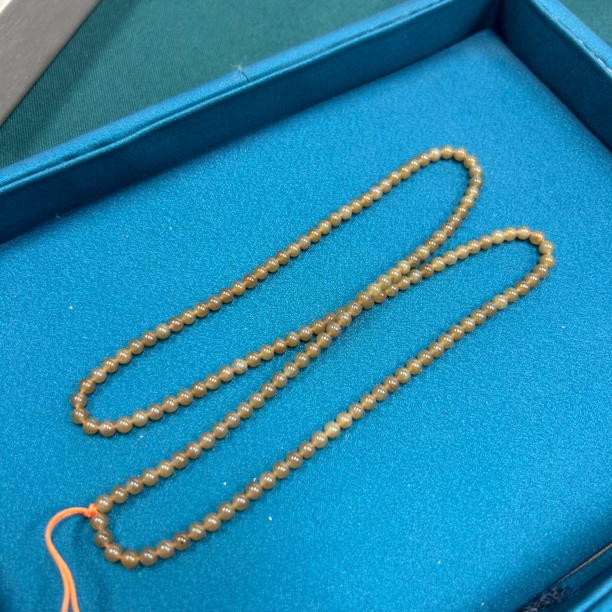 【潜珑】LL和田玉糖链卡4mm多样性拍一发一