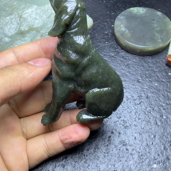 叶***）和田玉（糖玉）未镶嵌珠宝奇石