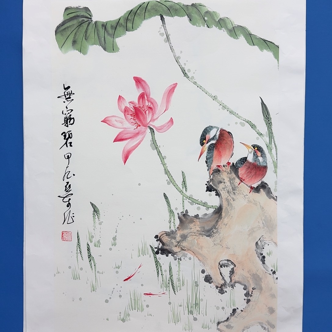 国画多次参加国内外大型