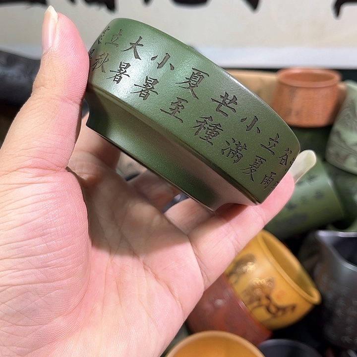 茶杯紫砂全手工紫砂主任杯