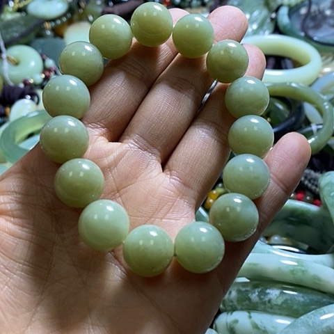 和田玉手链未镶嵌