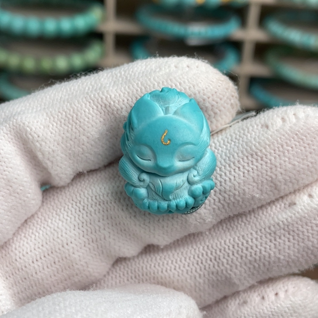 绿松石未镶嵌凤九16