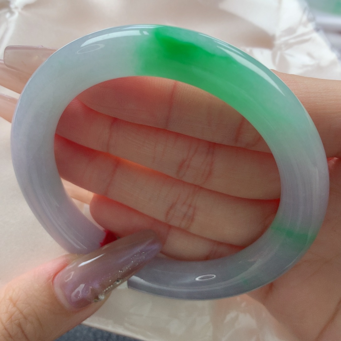 未镶嵌手镯翡翠缅甸天然翡翠A货54