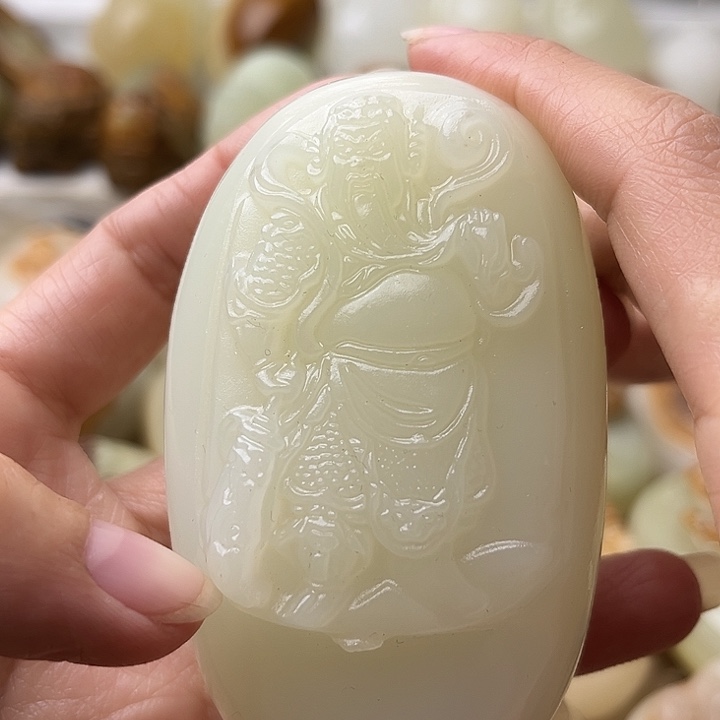 石材古青石不退换关公