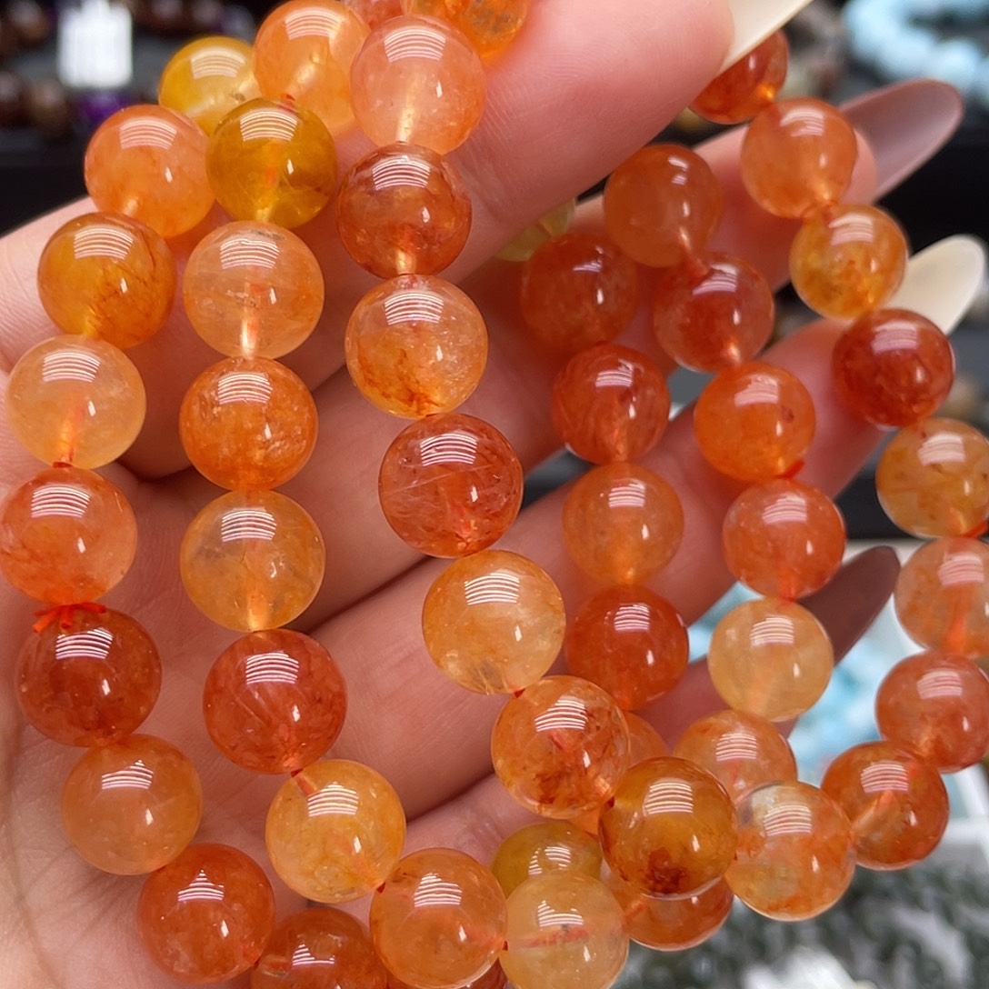 水晶未镶嵌手链天然手链