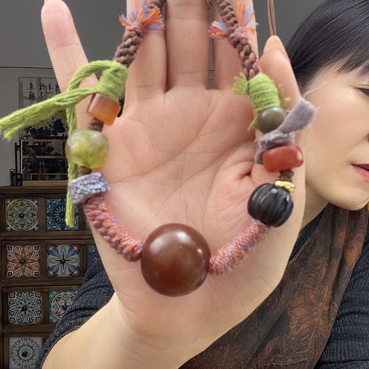 玛瑙/玉髓项链未镶嵌项链