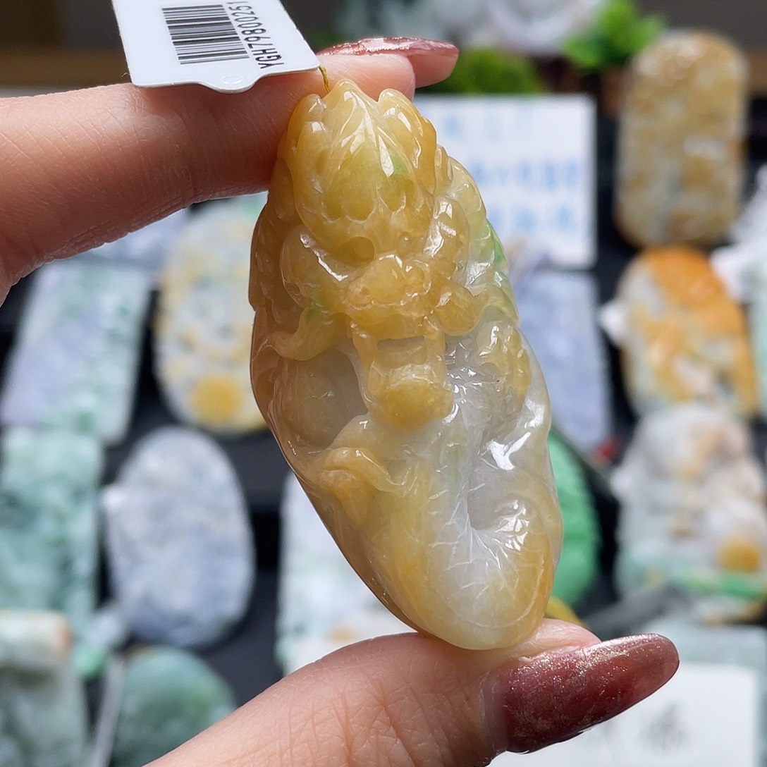 翡翠吊坠(不含链)未镶嵌