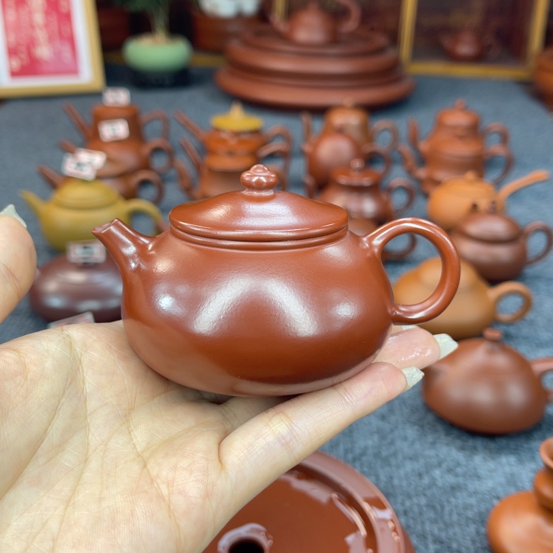 紫砂茶壶潮州手拉壶