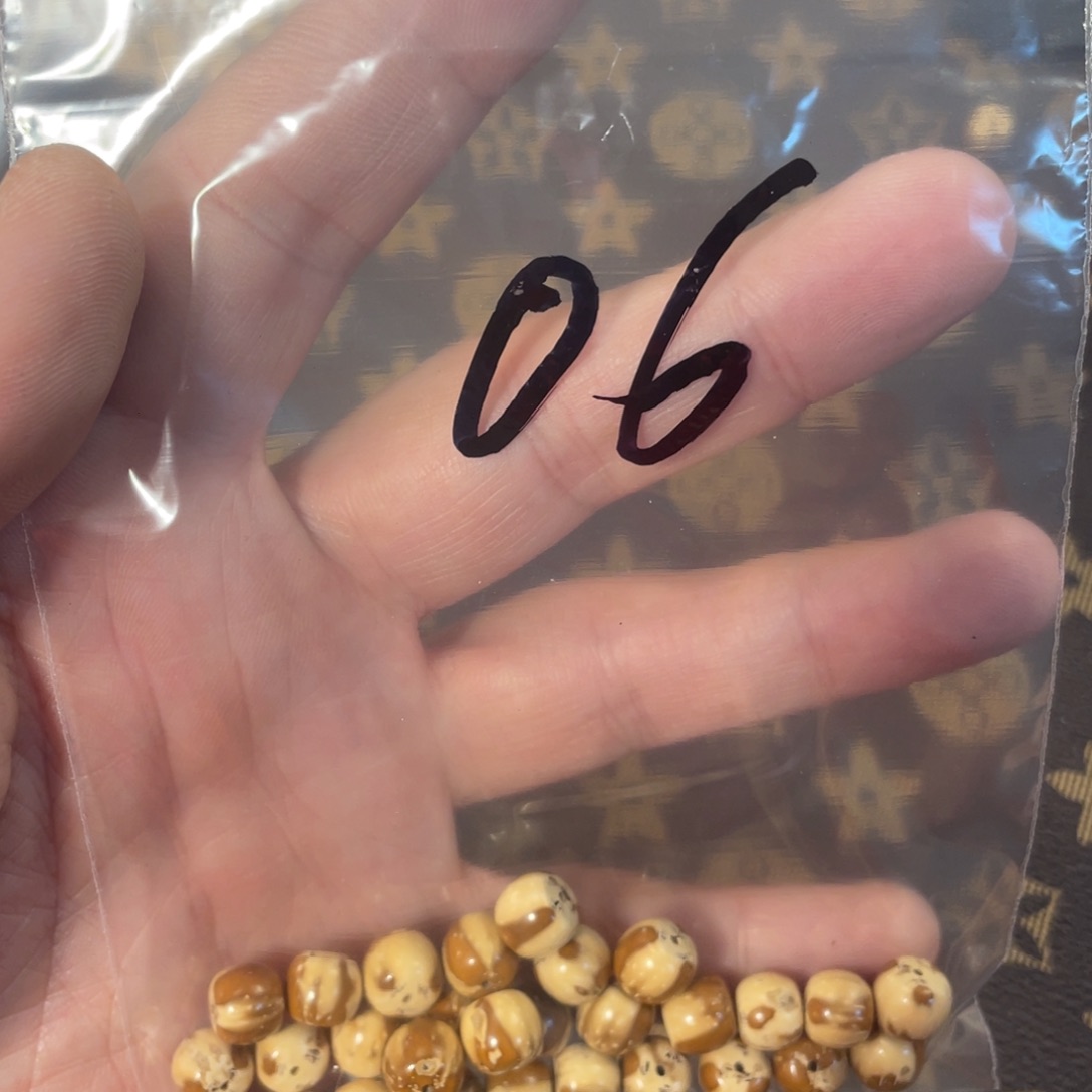紫金鼠手串实心散珠06