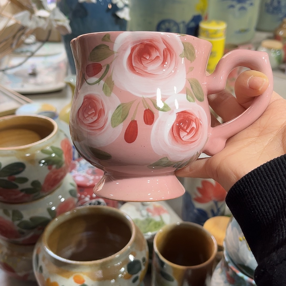 景德镇手工手绘高温釉下彩