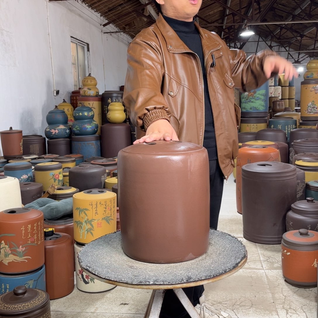 紫砂茶叶罐茶叶罐