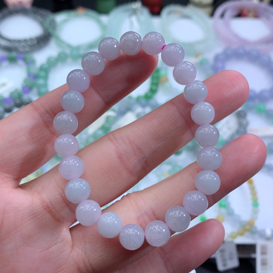 翡翠手链未镶嵌天然
