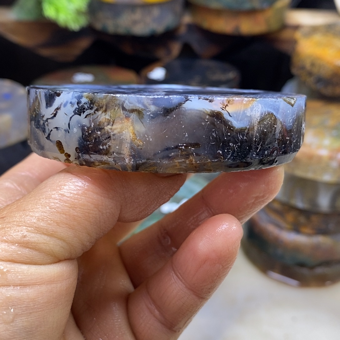 炫***5定制玛瑙定制玛瑙手镯60圈口