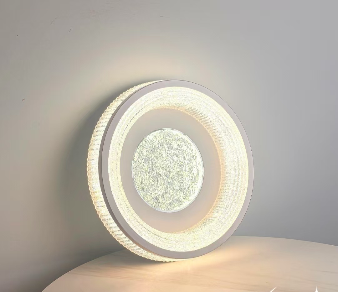 阳台灯 2025新款带侧发光30CM直径过道阳台LEDX吸顶灯中山灯具