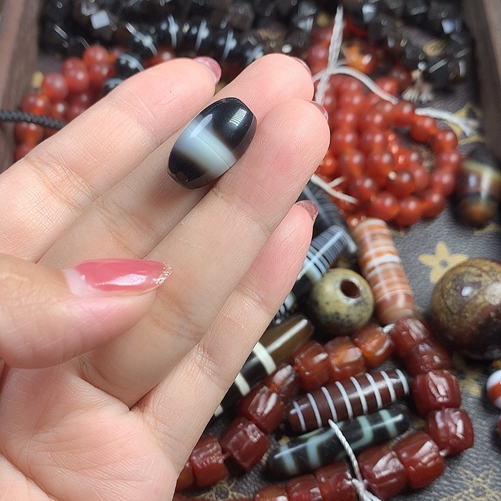 未镶嵌玛瑙/玉髓珠宝半成品浅*