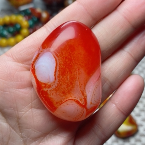 未镶嵌玛瑙/玉髓珠宝奇石李*齐打孔不退不换