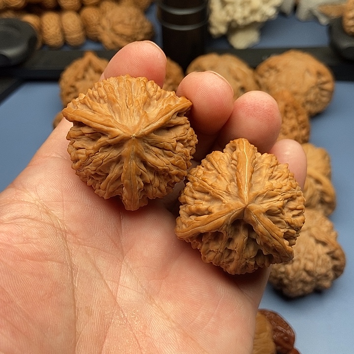 文玩核桃把件少****.玉龙粗筋