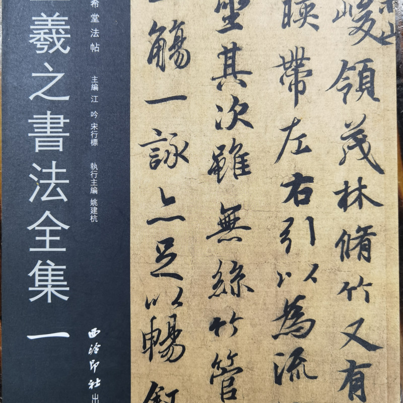 王羲之书法全集小楷行书草书书法临摹字帖 瑕疵图书一拍一付