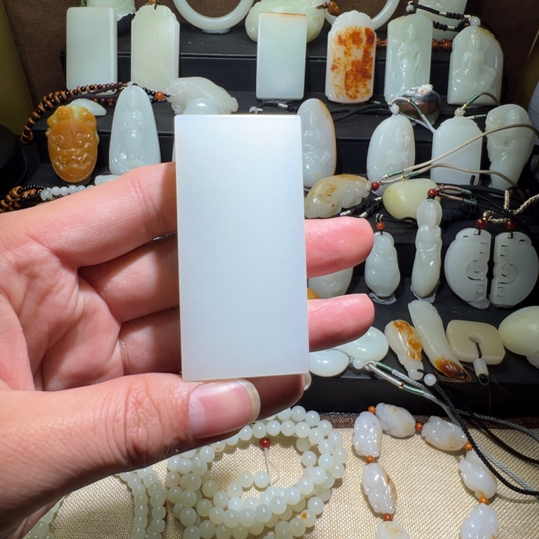 和田玉吊坠(不含链)未镶嵌成****m