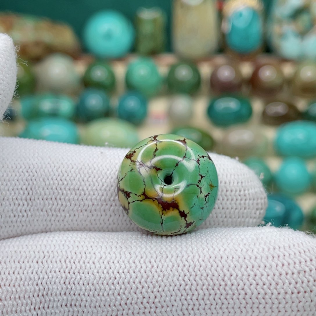 银S925镶嵌绿松石珠宝奇石