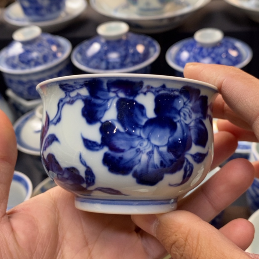 【闪购商品】景德镇青花主人杯