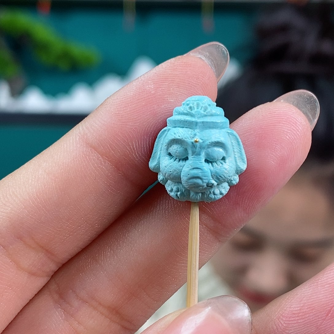 绿松石珠宝奇石未镶嵌