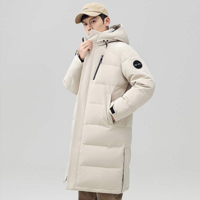 男女款情侣羽绒服冬季2026新款时尚休闲保暖加厚中长款外套男