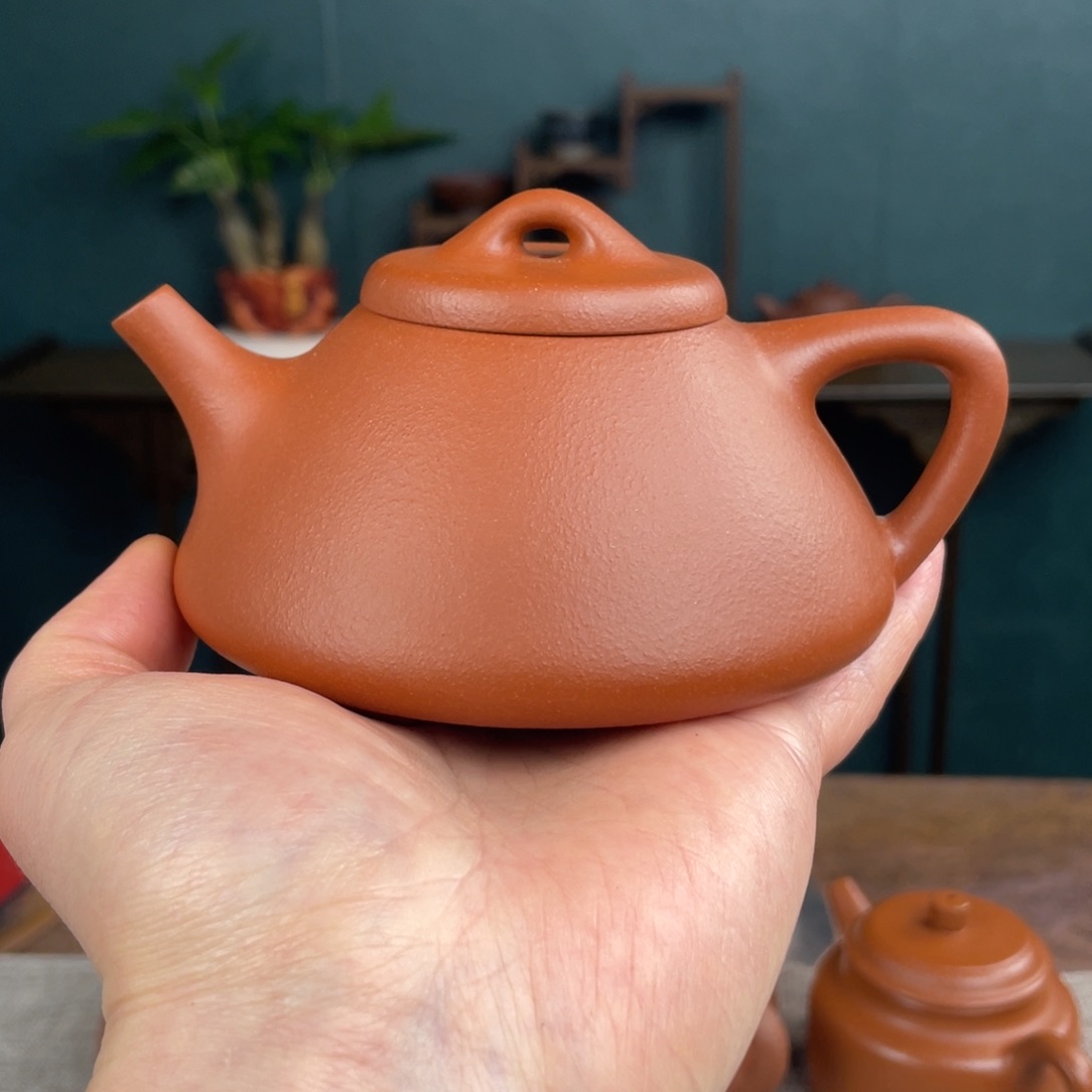 朱泥茶壶宜兴紫砂