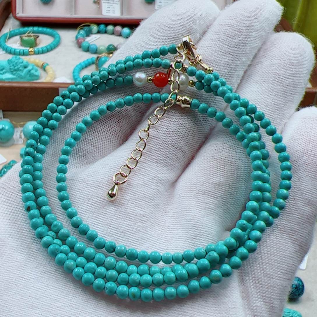 绿松石挂件未镶嵌1串