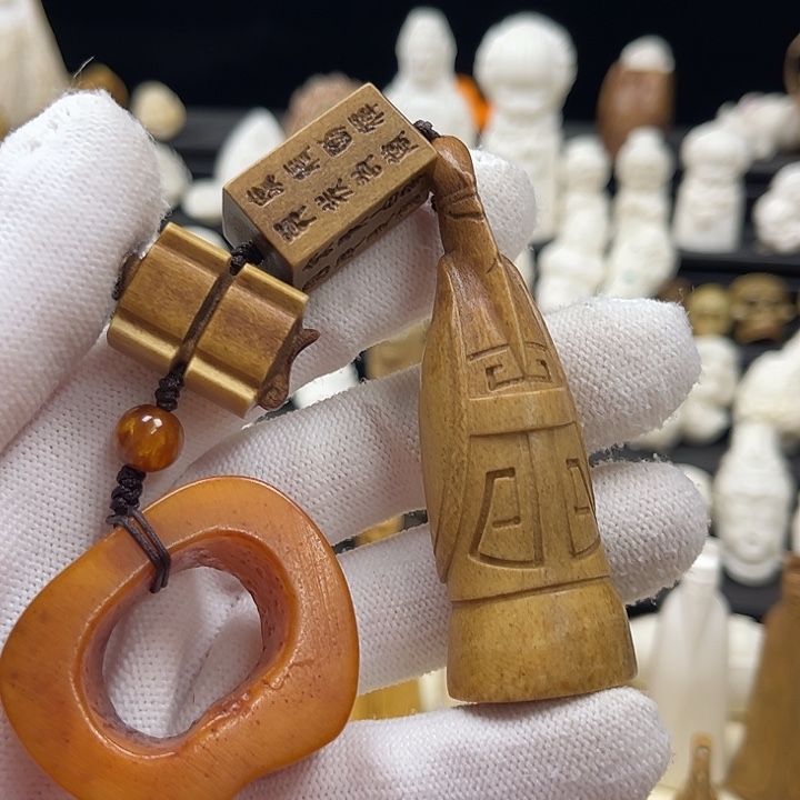 健***》手串/手链鹿骨翁仲