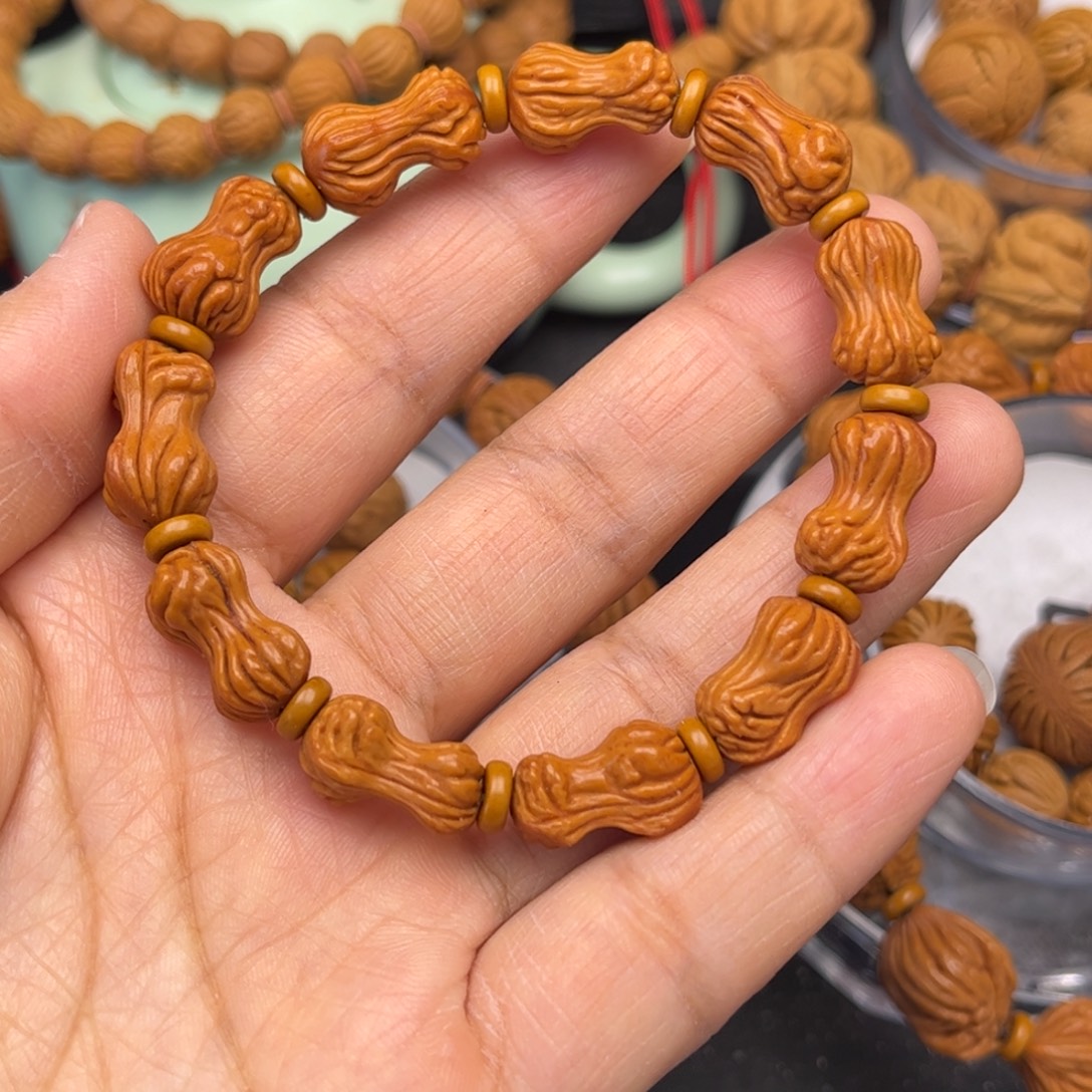 瓶***蝎吊坠桃核龙纹桃核