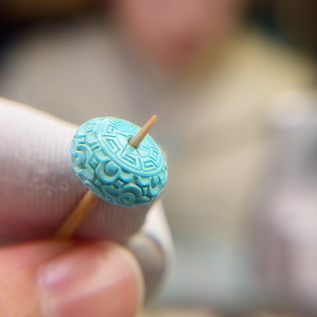 绿松石珠宝奇石未镶嵌12.2