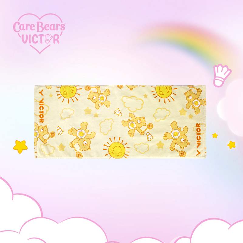 VICTOR/威克多胜利CareBears爱心熊联名羽毛球运动毛巾吸汗TW4507
